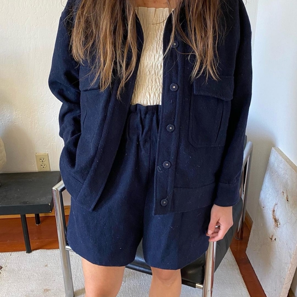 Ganni Hawthorne Wool Jacket